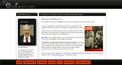 Desktop Screenshot of earlreum.com